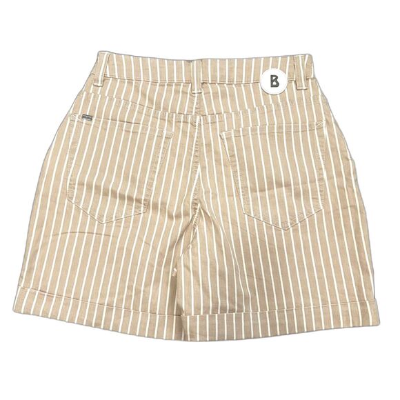 NWT Bogner Polly Shorts Light Sand Stripe Minimalist Summer Coastal Size 6‎ - Picture 2 of 6